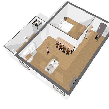 Appartement HYPER CENTRE - WIFI FIBRE GRATUIT - JERGWELOH - Le Parisien à Caen Extérieur photo