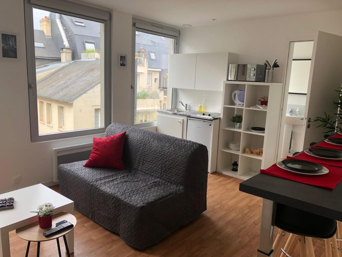 Appartement HYPER CENTRE - WIFI FIBRE GRATUIT - JERGWELOH - Le Parisien à Caen Extérieur photo