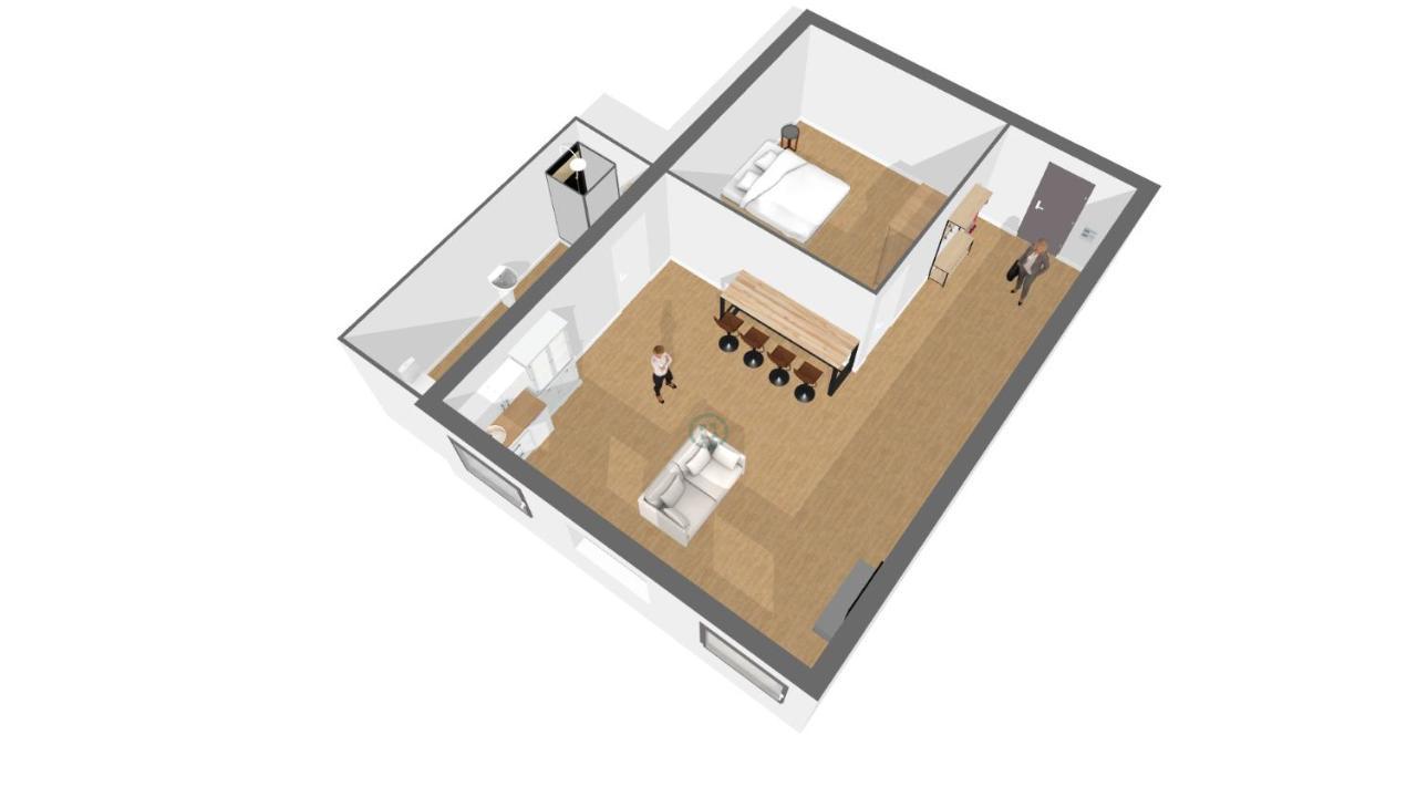Appartement HYPER CENTRE - WIFI FIBRE GRATUIT - JERGWELOH - Le Parisien à Caen Extérieur photo